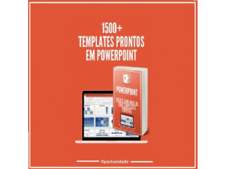PowerPoint pacote de +1500 templates